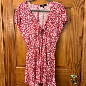 Lightweight shirt sleeve romper